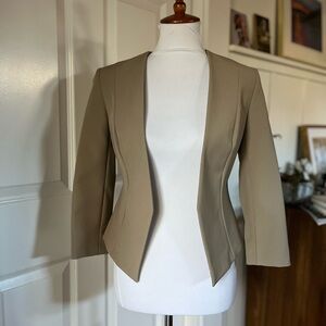 Structured Tan Blazer by Express